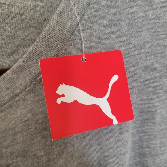 Puma Men's 3XL Tshirt Grey Sport Athletic Gym Lightweight - Picture 3 of 8